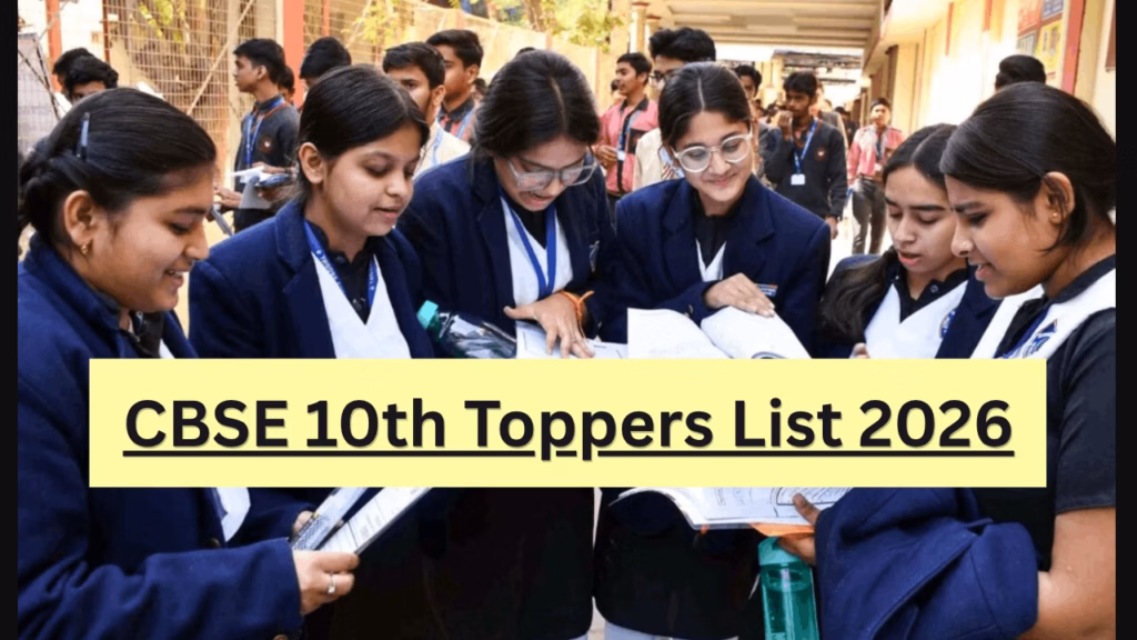CBSE 10th Toppers List 2026 at cbseresults.nic.in, Rank, Marks, Region Wise Stats other Details 1 CBSE 10th Toppers List 2026