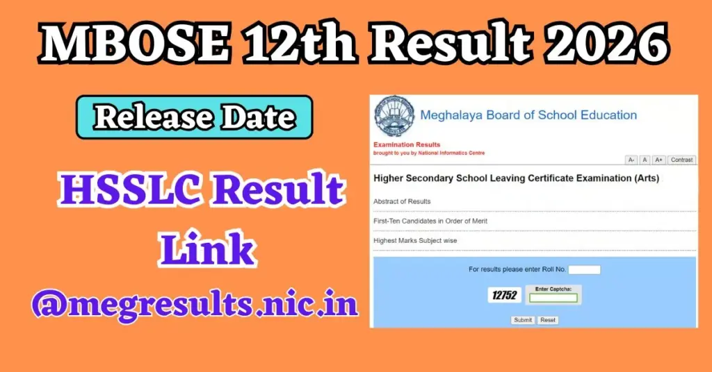 MBOSE 12th Result 2026