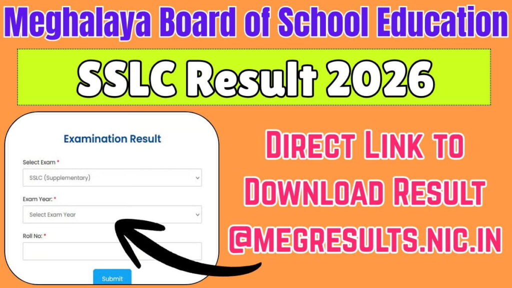 MBOSE SSLC Result 2026 