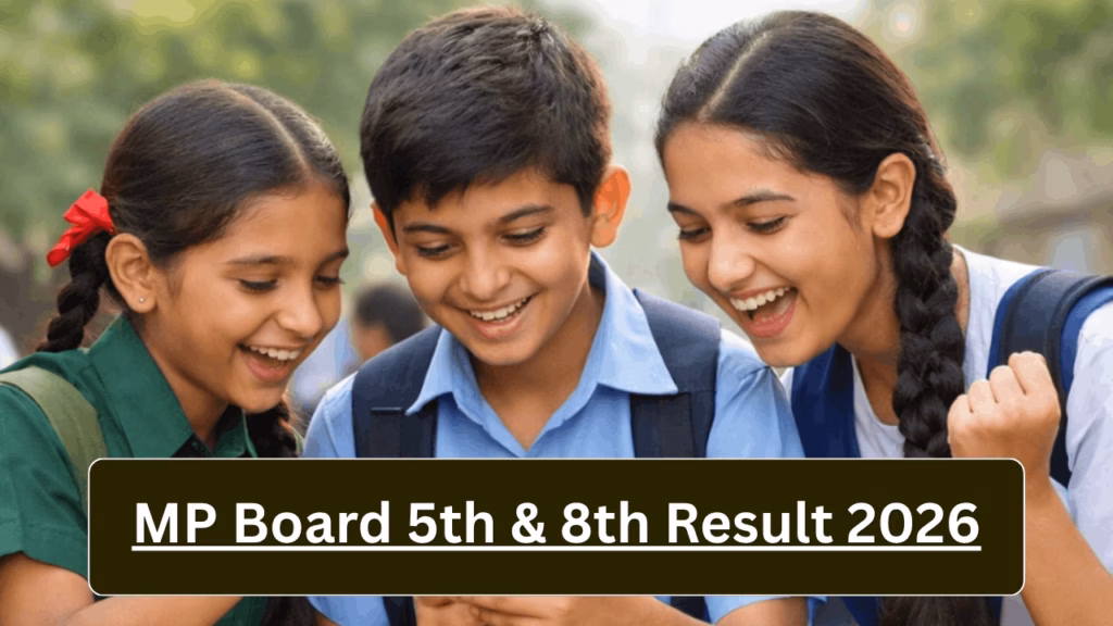 MP Board 5th & 8th Result 2026