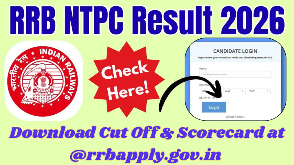 RRB NTPC Result 2026 2 1