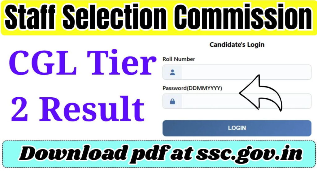 SSC CGL Tier 2 Result 2026 