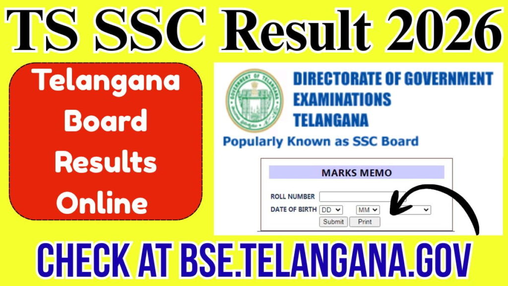 TS SSC Result 2026