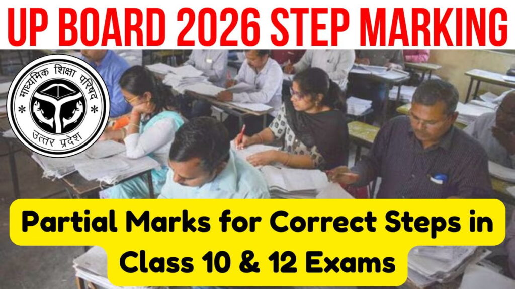 UP Board 2026 Step Marking