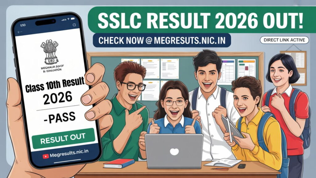 MBOSE SSLC Result 2026 Released: Direct Link to Download Result @megresults.nic.in 1 MBOSE SSLC Result 2026 Released